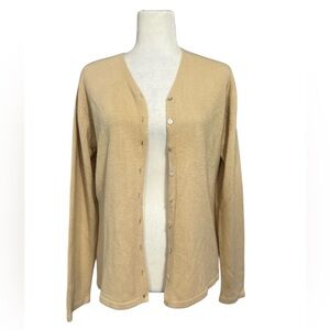 Vintage BURBERRYS OF LONDON 100% Cashmere Sweater Cardigan